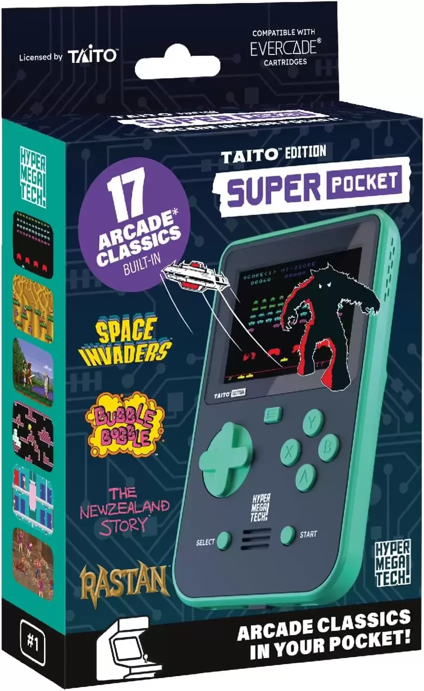 Mini Consoles - Taito Edition Super Pocket