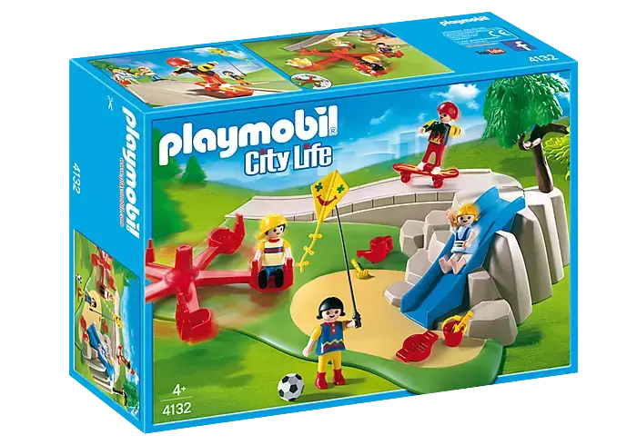 Playmobil en vacances - Superset Enfant - aire de jeux