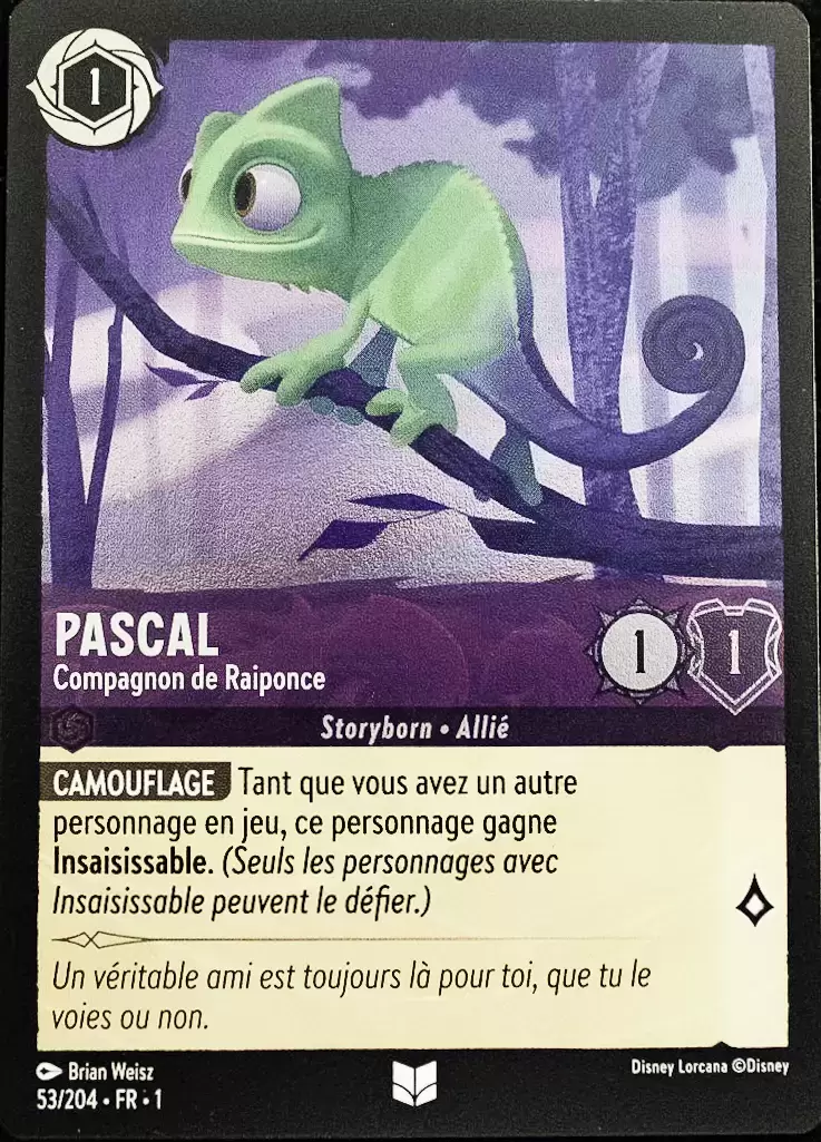 Premier chapitre - Pascal - Compagnon de Raiponce - Brillante