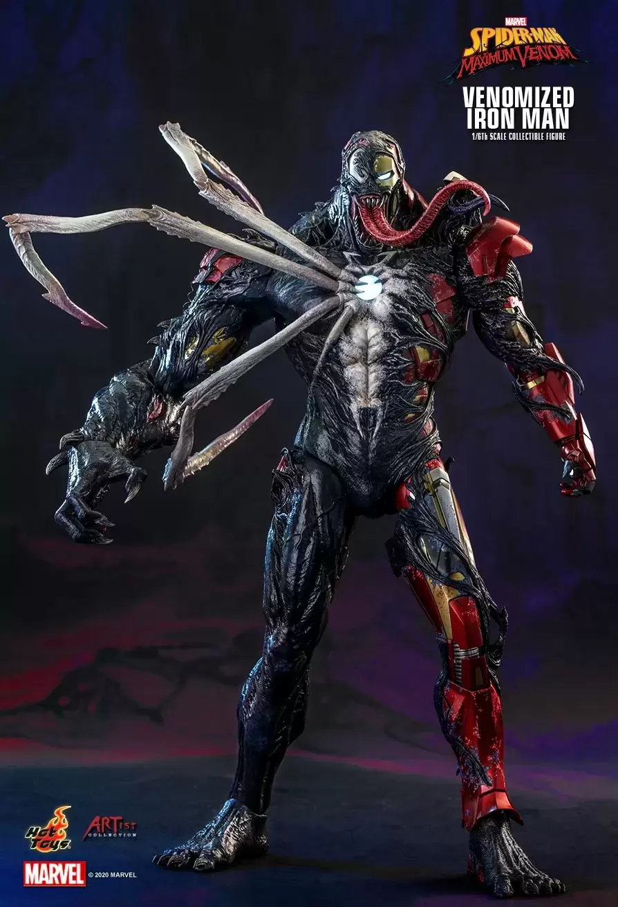 Other Hot Toys Series - Maximum Venom - Venomized Iron Man (Artist Collection)