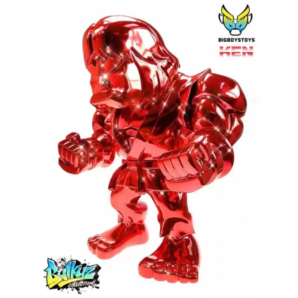 Bulkyz Collections - Street Fighter Ken - Chrome Red