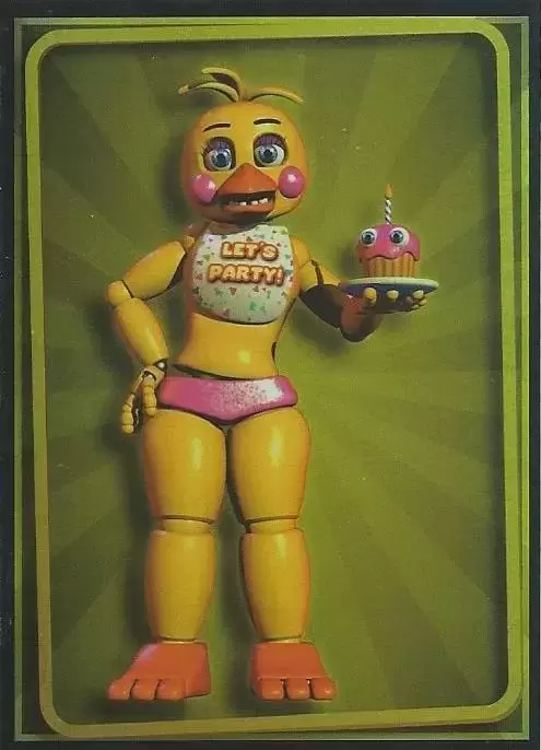Five Nights at Freddy\'s Trading Card - Toy Chica serving HOLO