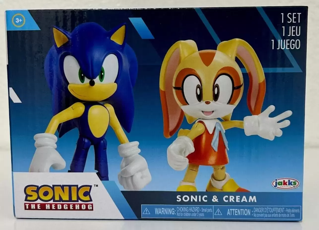 Jakks Pacific Sonic The Hedgehog - Sonic and Cream