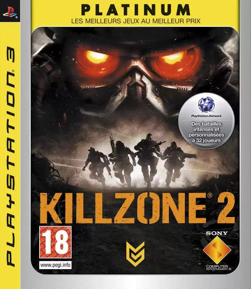 PS3 Games - Killzone 2 - Platinum