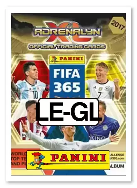 Card LE-GW: Gregory van der Wiel - Panini FIFA 365: 2016-2017