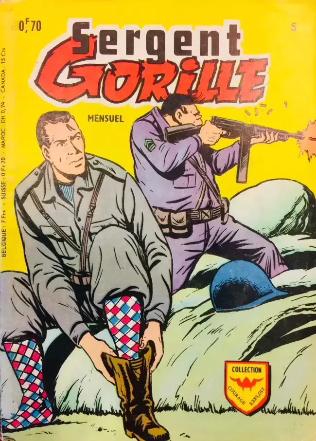 SERGENT GORILLE - Les chaussettes d\'un commando