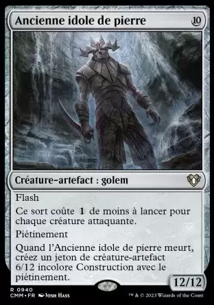 Commander MASTERS - Ancienne idole de pierre