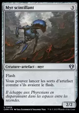 Commander MASTERS - Myr scintillant