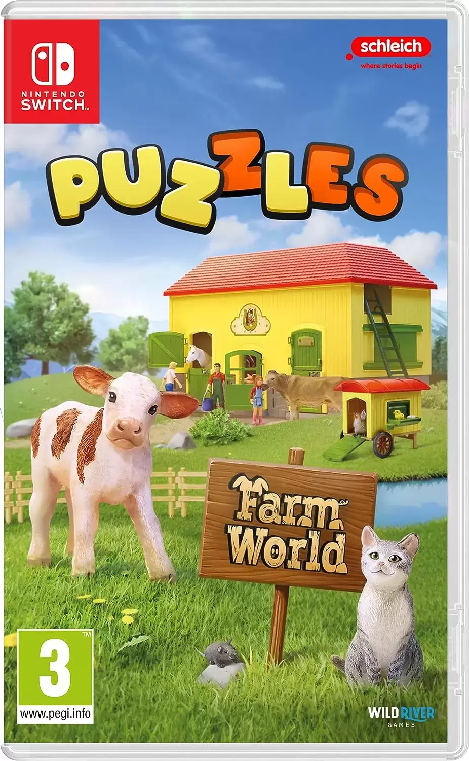 Nintendo Switch Games - Puzzles Farmworld (Schleich)