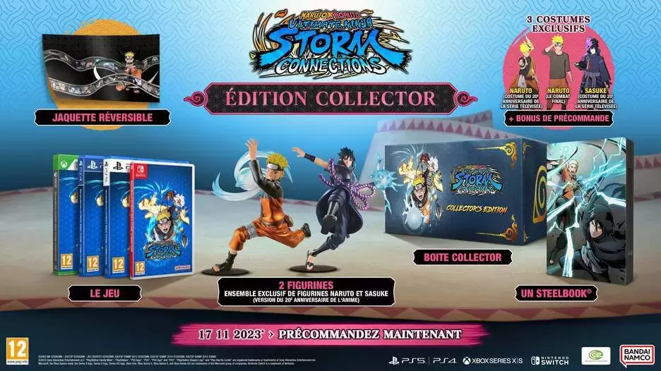 Jeux PS4 - Naruto X Boruto : Ultimate Ninja Storm Connections - Collector Edition