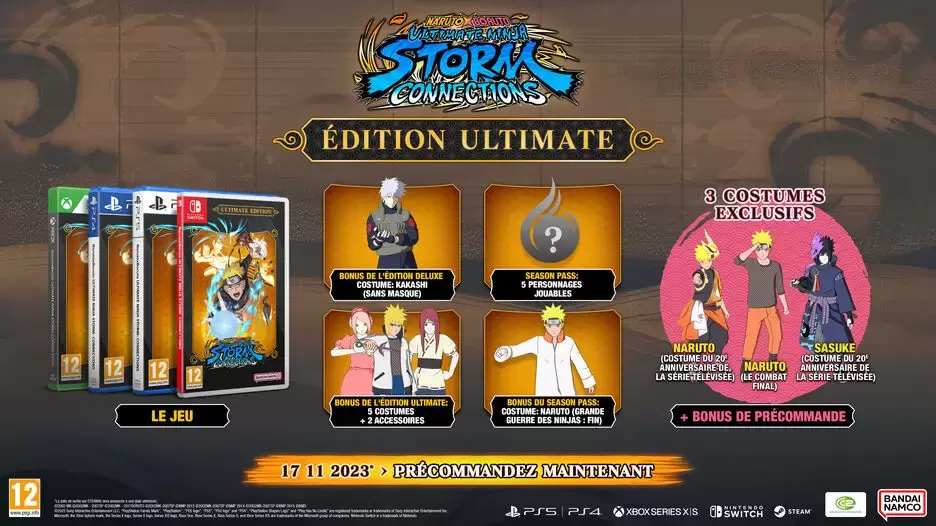 NARUTO X BORUTO Ultimate Ninja STORM CONNECTIONS Ultimate Edition PS4 & PS5