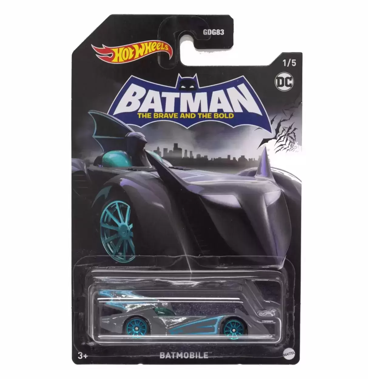Hot Wheels 2021 Series - Batman the Brave and the Bold - Batmobile