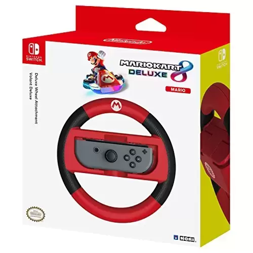 Matériel Nintendo Switch - Volant Deluxe Mario Kart 8 - Mario