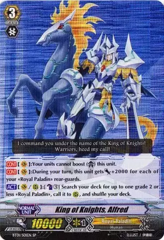 BT01 - Descent of the King of Knights - King of Knights, Alfred