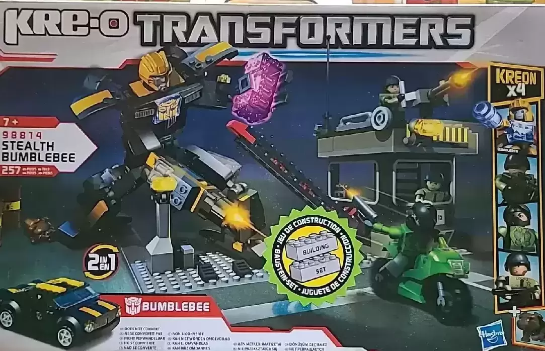 Transformers Kre-O - Stealth Bumblebee