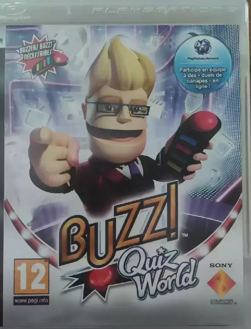 Buy the Sony PS3 game - Buzz! Quiz World