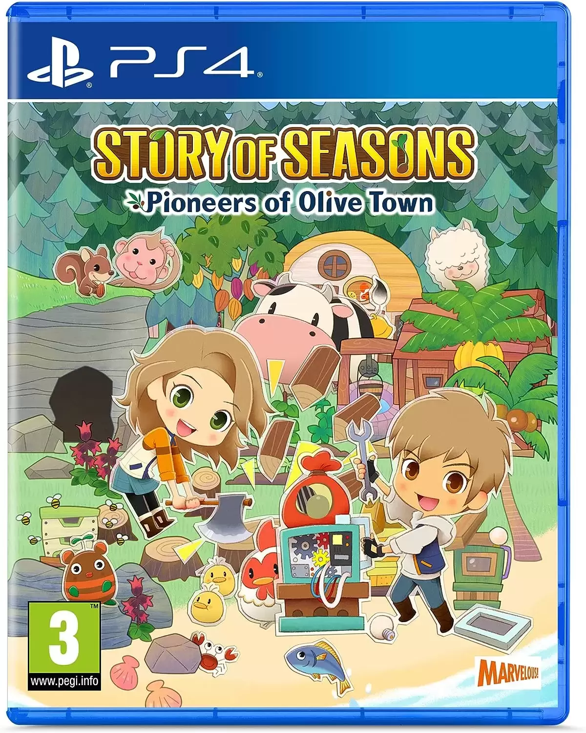 PS4 Games - Story Of Seasons : Pioneers Of Olive Town
