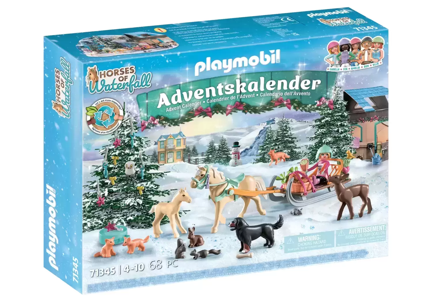 Playmobil advent calendars - Advent Calendar - Christmas Sleigh Ride