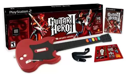 PS2 Games - Guitar Hero 2  Guitare Bundle