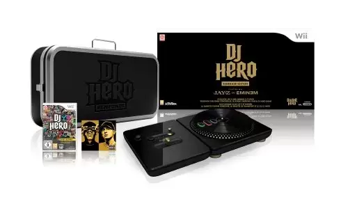 Jeux Nintendo Wii - DJ Hero - édition collector