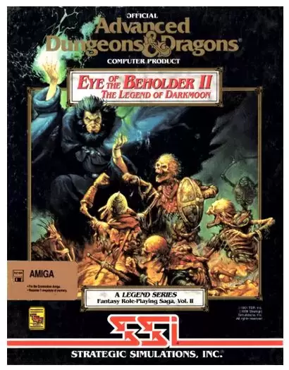 Amiga - Eye of the Beholder II: The Legend of Darkmoon