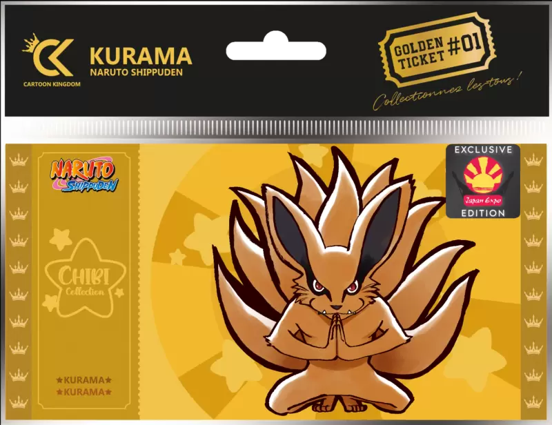 Golden Tickets Chibi Limited Edition & Exclusive Edition - Kurama