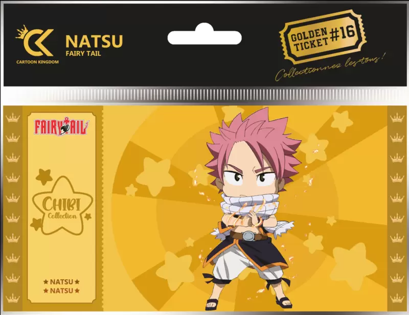 Golden Tickets Chibi Collection 4 - Natsu