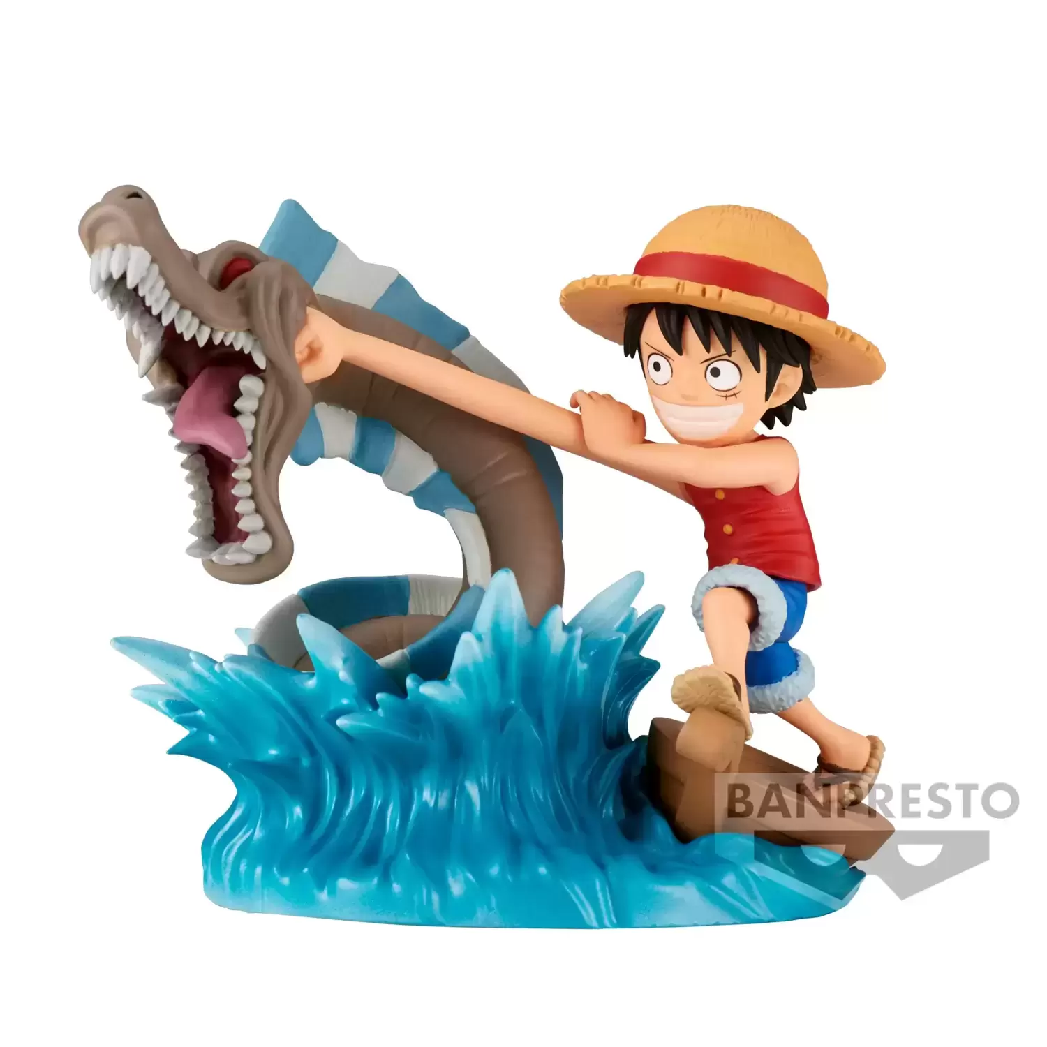 One Piece World Figure Colosseum 3 Monkey D. Luffy Gear 4 Brush Ver. Super