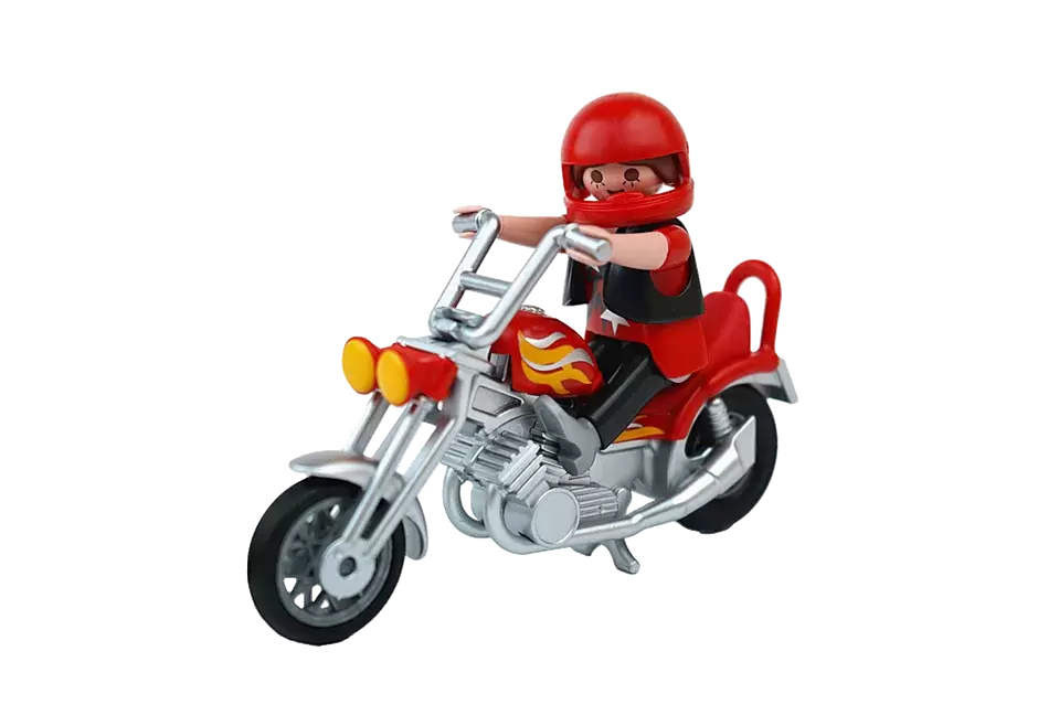 Playmobil Sports Mécaniques - Pilote et moto