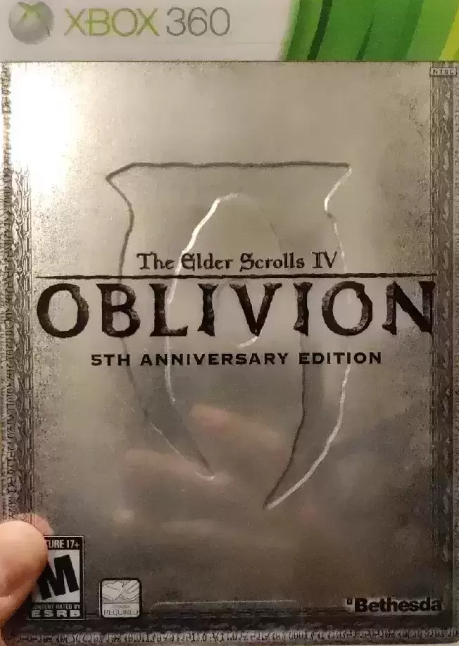 Jeux XBOX 360 - The Elder Scrolls IV Oblivion - 5th anniversary Edition