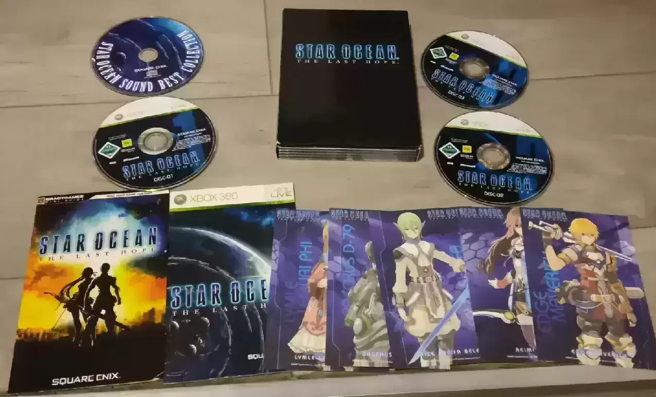 XBOX 360 Games - Star Ocean the Last Hope collector édition