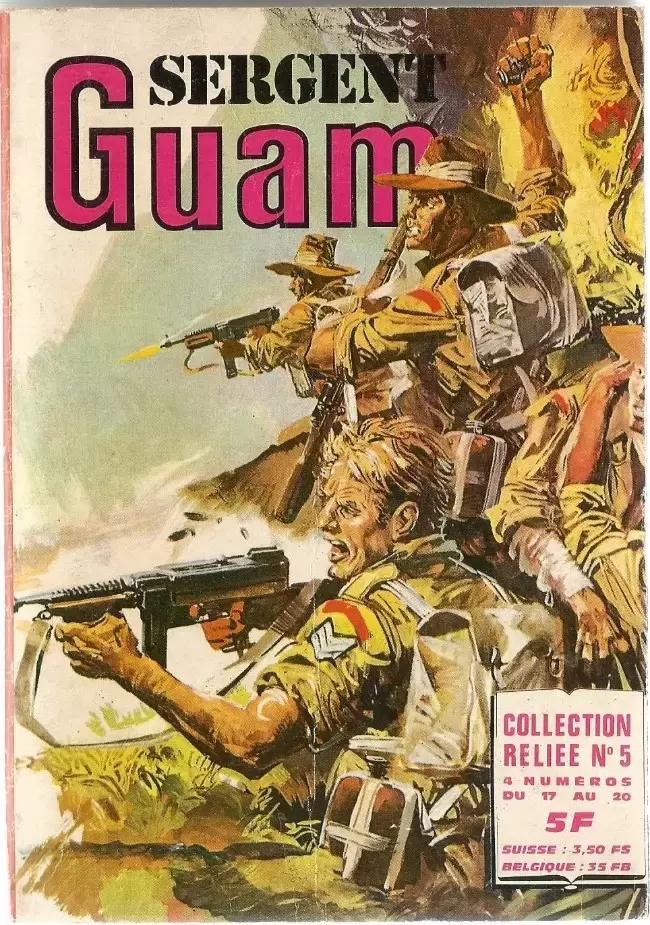 Sergent Guam - Collection reliée N°5 (du n°17 au n°20)