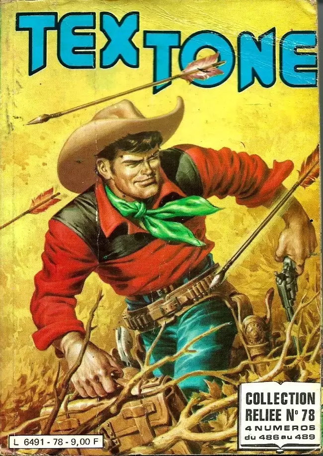 Tex-Tone - Collection reliée n°78 (du n°486 au n°489)