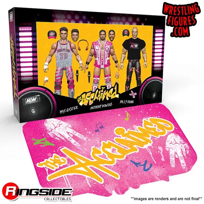 AEW - Unrivaled - Acclaimed 3-pack: Max Caster, Anthony Bowens & Billy Gunn