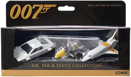 Corgi - James Bond - Navette Spatiale, Little Nellie, Lotus Esprit