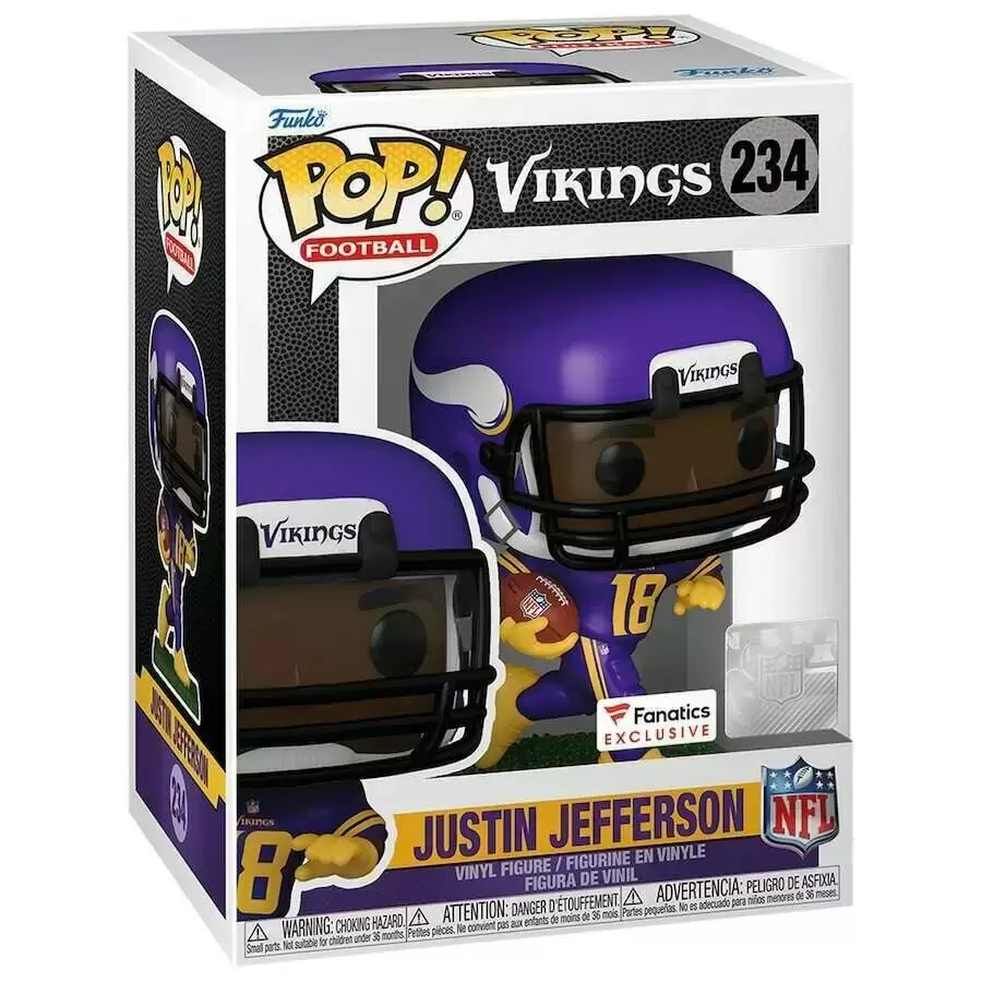 POP! Football (NFL) - NFL: Vikings - Justin Jefferson