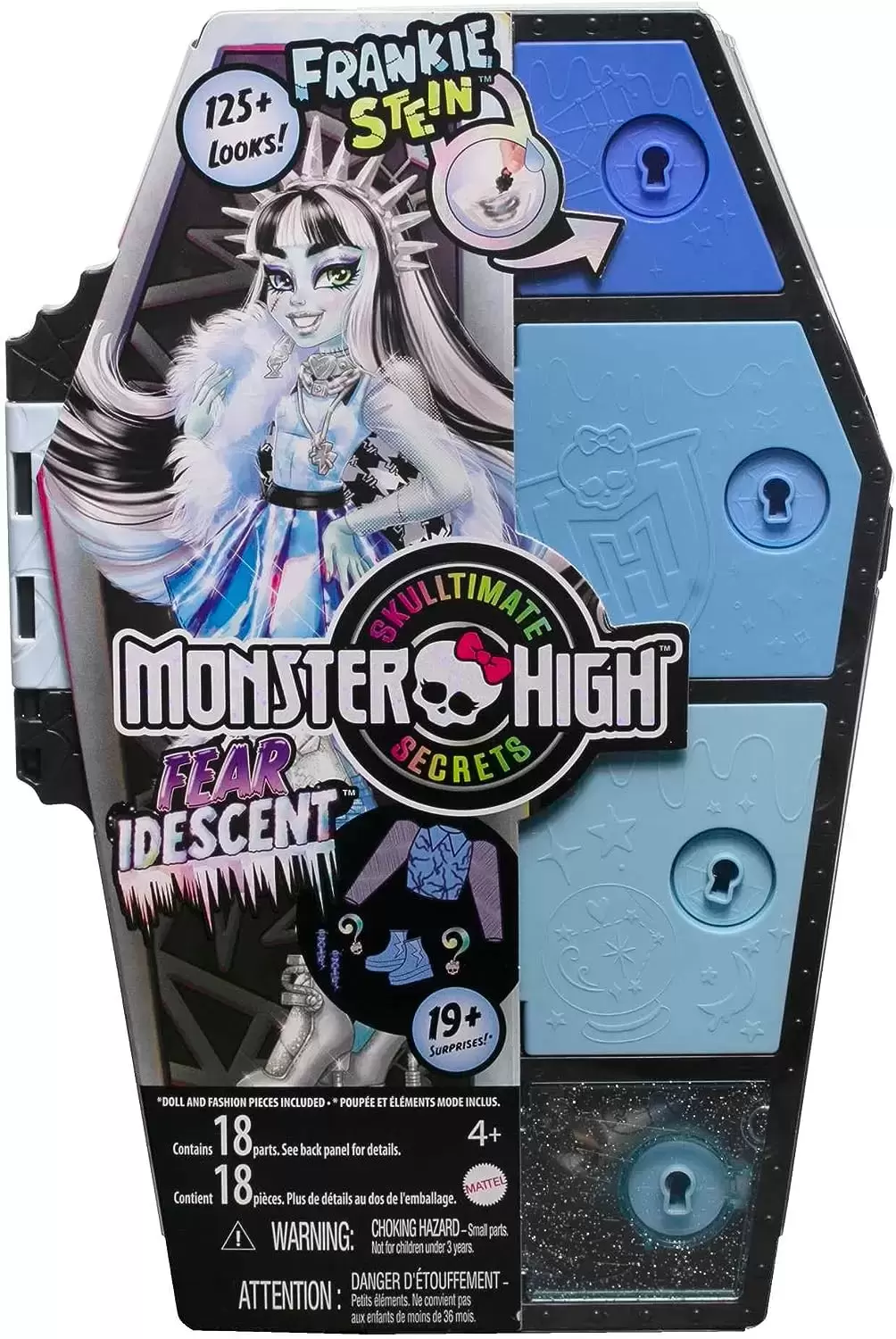 Monster High Dolls - Frankie Stein Skulltimate Secrets - Fear Idescent