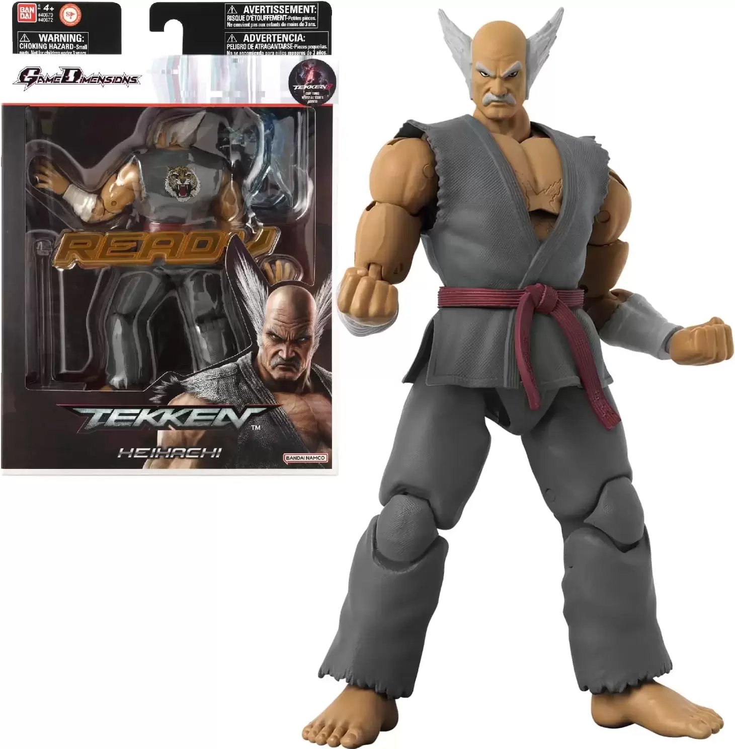 Tekken Kazuya Mishima GameDimensions Action Figure