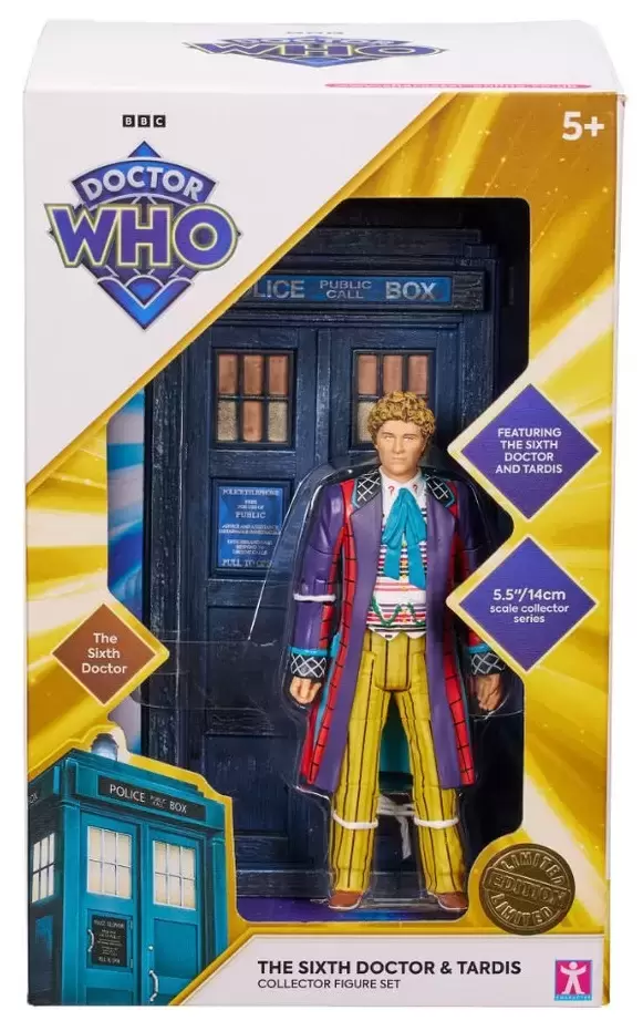 Action Figures - Sixth Doctor and Tardis