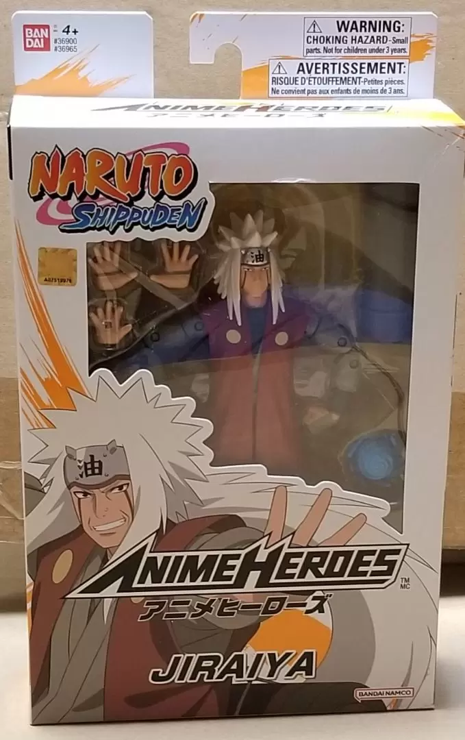 Naruto Shippuden - Jiraiya - figurine Anime Heroes - Bandai