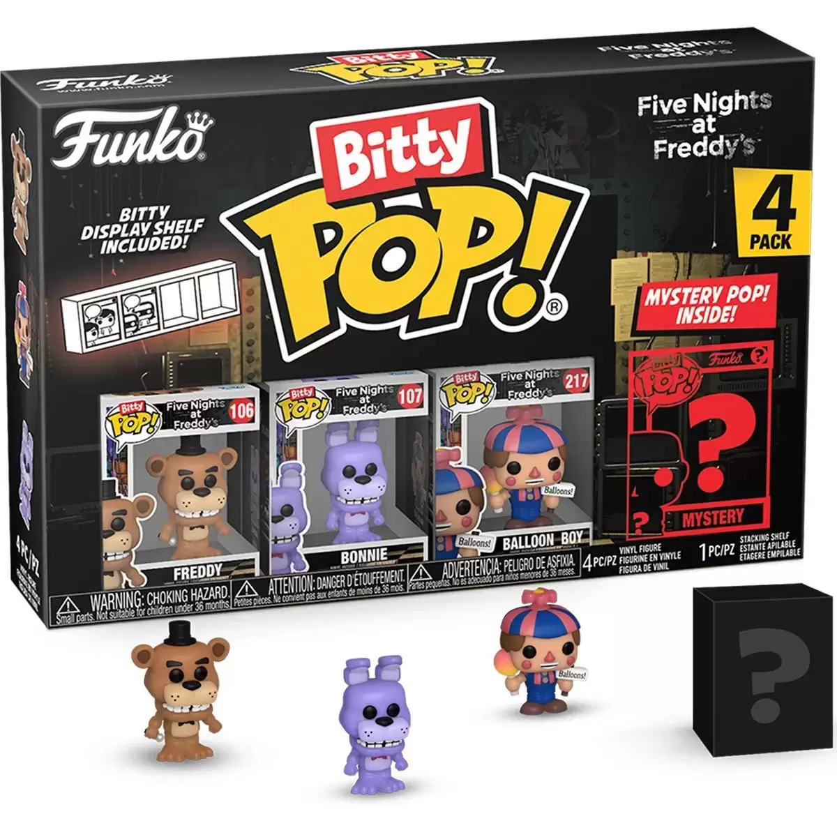  Funko Pop! PEZ: Five Nights at Freddy's Holiday - Freddy : Toys  & Games