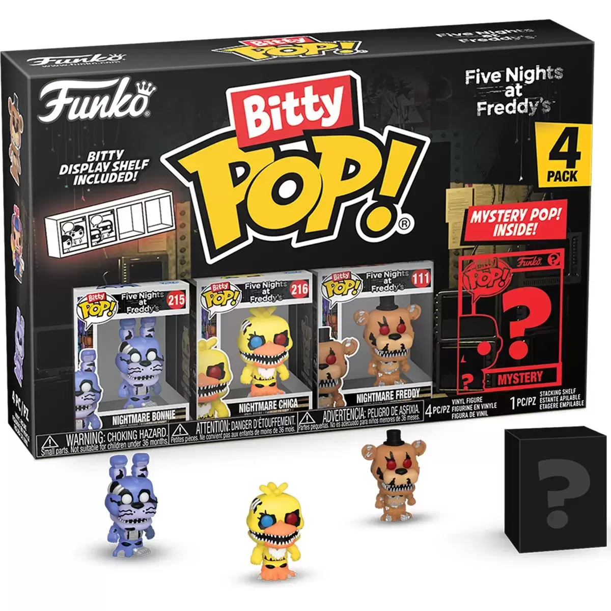 Buy SNAPS! Toy Chica and Nightmare Chica 2-Pack at Funko.