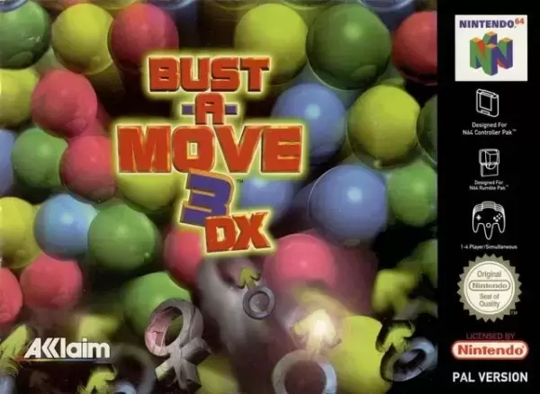 Nintendo 64 Games - Bust a Move 3 DX