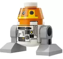 Minifigurines LEGO Star Wars - Astromech Droid, C1-10P (Chopper) - White Body