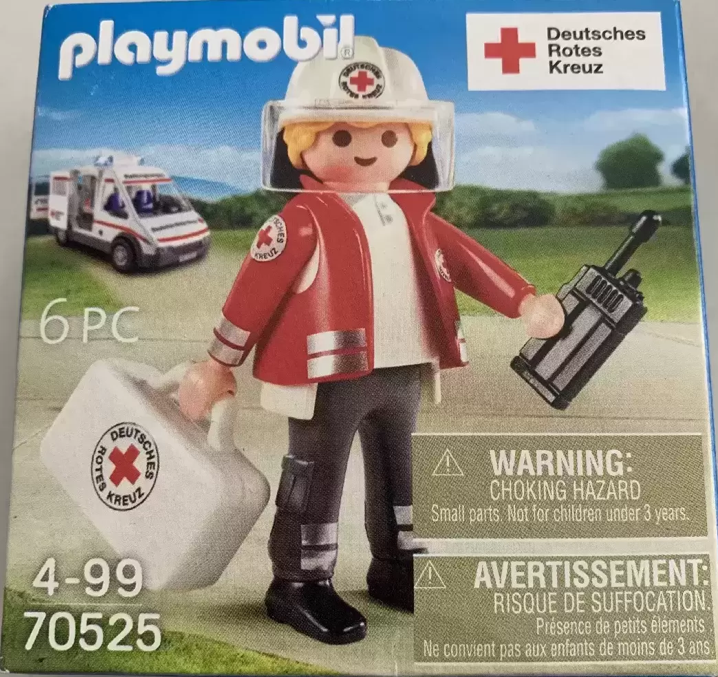 Playmobil Rescuers & Hospital - Germany Red Cross