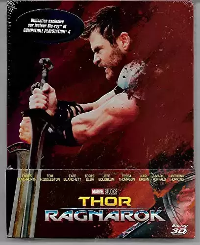 Films MARVEL - Thor Ragnarok - Marvel - Edition Limitée 2D 3D Steelbook
