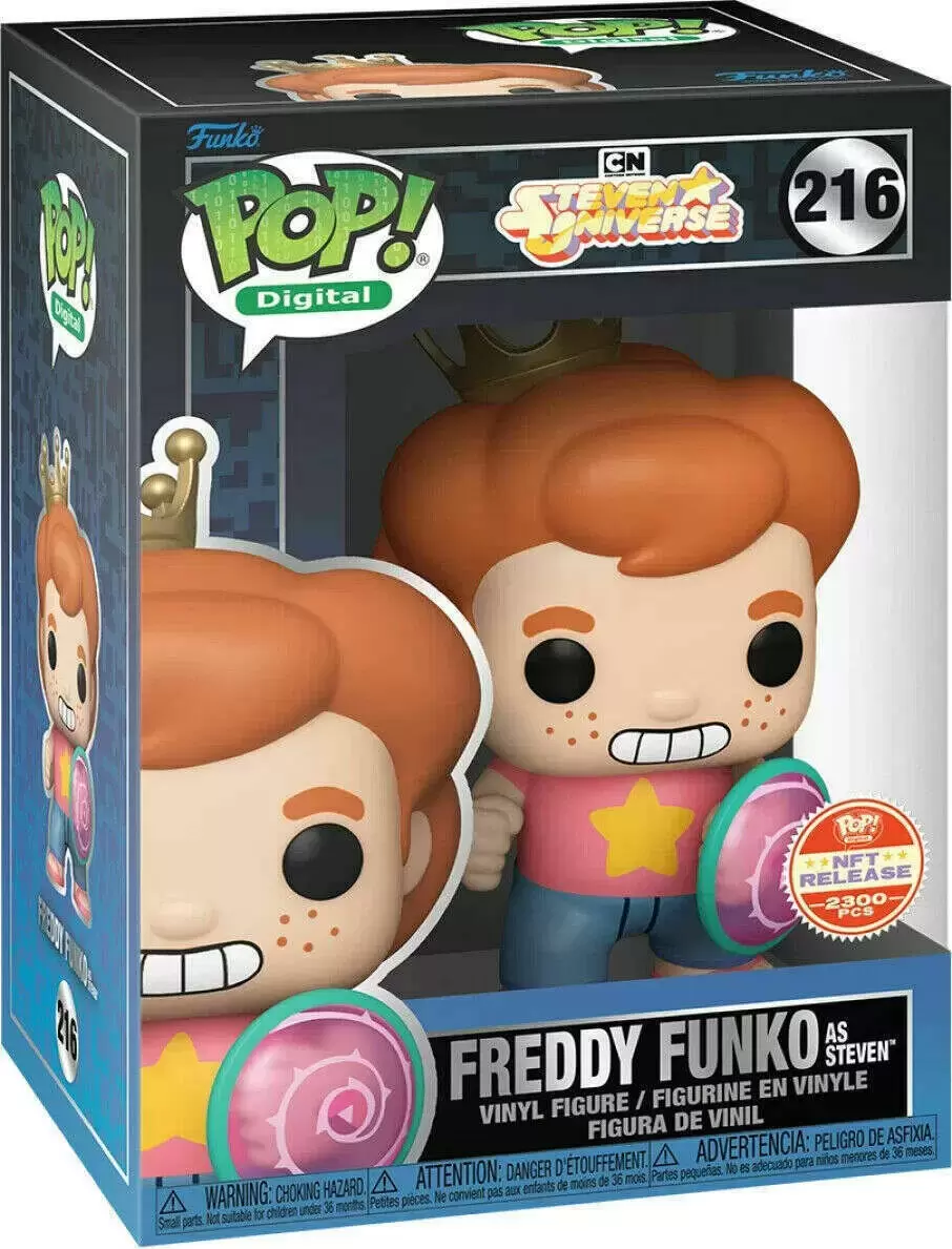 POP! Digital - Steven Universe - Freddy Funko as Steven
