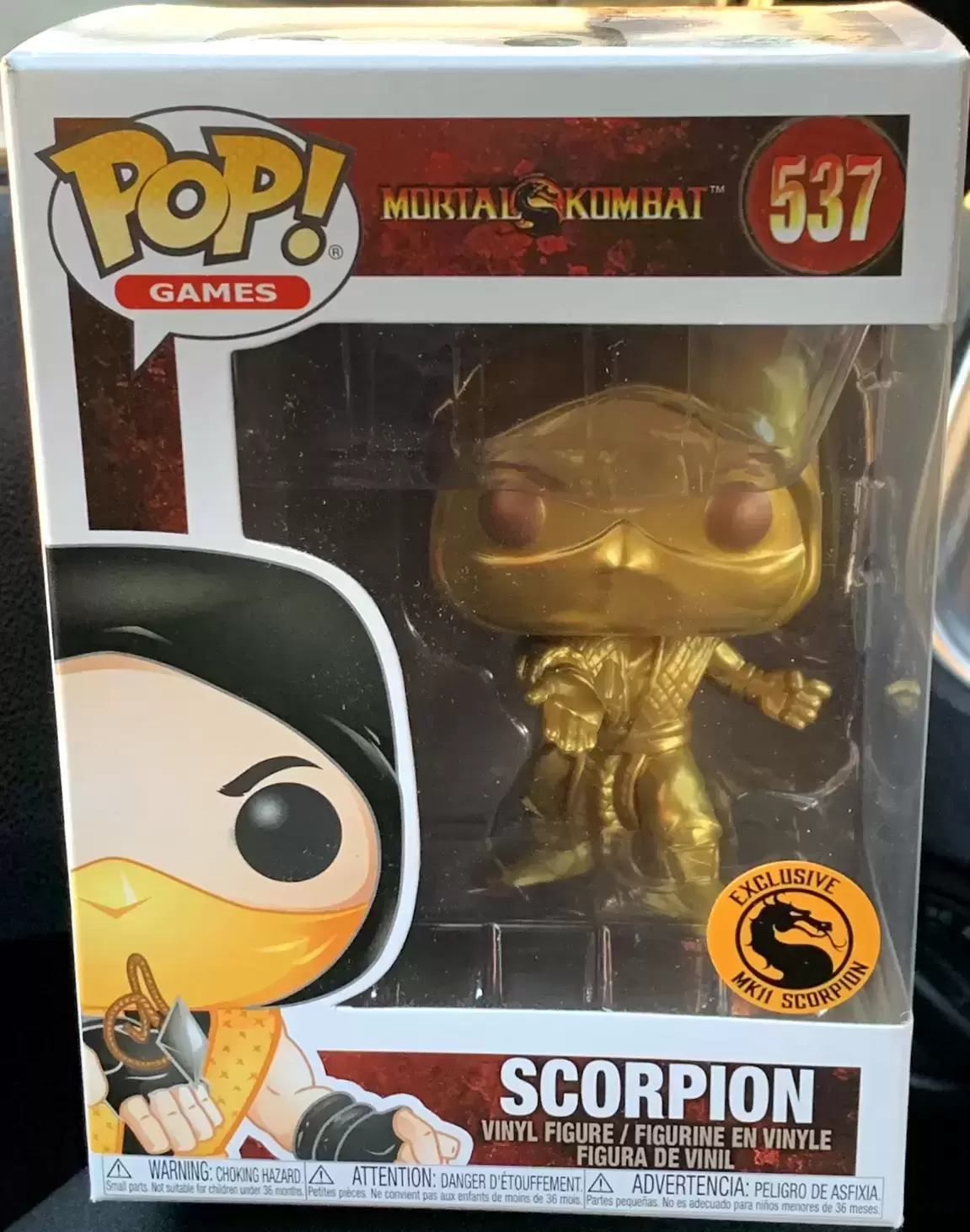 POP! Games - Mortal Kombat - Scorpion Gold