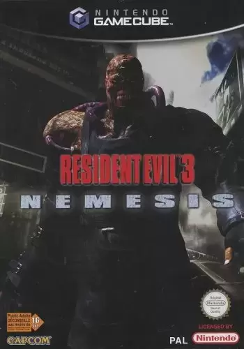 Jeux Gamecube - Resident Evil 3 Nemesis