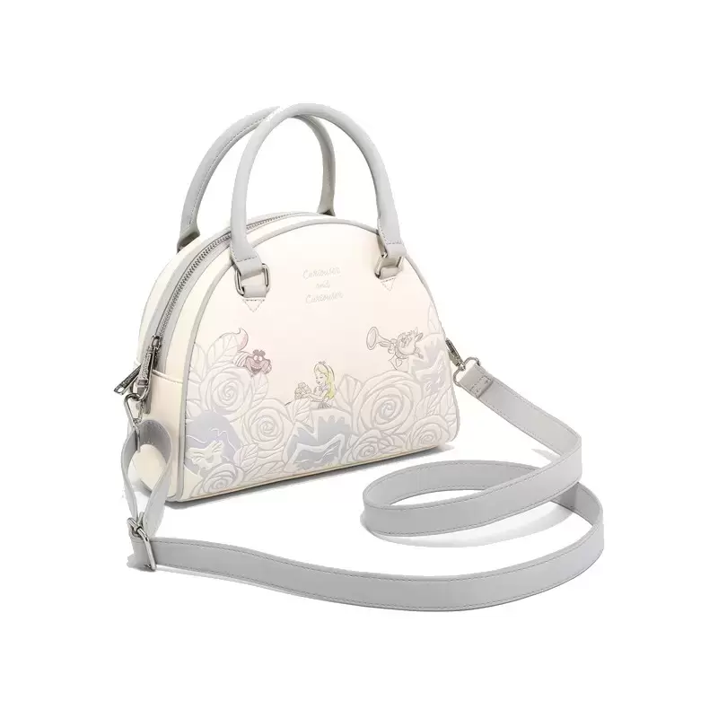 Loungefly - SAC A MAIN ALICE WHITE FLOWER